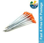 PLS 20 x Rock Pegs Hi Viz Top Heavy Duty Hard Ground Awning Motorhome - 6009905