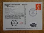 TBR 500 Series Postcard. 50th Anniv of Sinking of the Bismarck 400/500 BFPO 2265