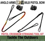 Pistol Crossbow Stringer 80lb Xbow Stringing Aid Tool Kit Fit Anglo Arms OP360