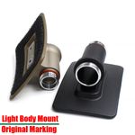 CNC Light Body Mount Helmet Flashlight Holder Mount Tactical Helmet Accessories