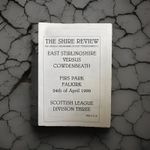 East Stirlingshire V Cowdenbeath Scottish League