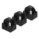 3pcs PTC Refrigerator Starter Relay 15 Ohm 1 Pin Fridge Compressor Start Relay