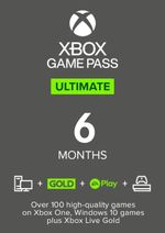 Microsoft Xbox Game Pass Ultimate - 6 Month Subscription Global