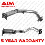 Exhaust Pipe Euro 2 Front Aim Fits Ford Sierra 1987-1993 2.0 24950180