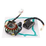 Stator & Regulator Rectifier Gasket For Suzuki Quadrunner 160 LT-F160 1989-1992