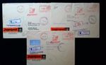 ʘ Yugoslavia 1960s 3 Nice Receipts R Letters Machine Stamps (Stamps 5.2)