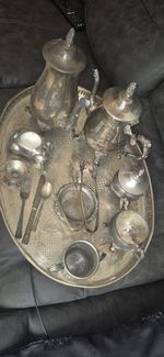 Ashberry EPNS A1 Sheffield Silver Plated Tea Set