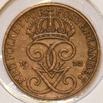 Sweden 1912 Ore 197091 combine shipping