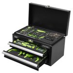 Sealey Tools Siegen Mini Toolbox 2 Drawer with 111pc Tool Kit * FD25