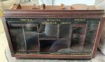 Genuine Wells Cigar Display Case With Price And Name Stickers In VG Condition