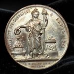 French Exposition Gastronomique Medal Paris 1873 Herve du Lorin