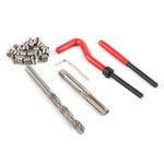 Metric Thread Repair Insert Kit M8x1.0 Helicoil Car Pro Coil Tool Set 25PCs po