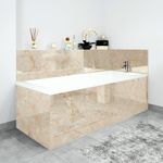 Bath Panels Printed on Acrylic - Sandstone Italian Granite