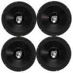 Skytec SPSL12 12" DJ Speaker Driver Set of 4 - 8 Ohm Chassis Replacement