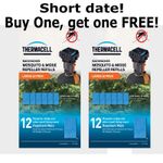 Thermacell Backpacker Mosquito and Midge Repeller REFILLS Large (24 mats offer)
