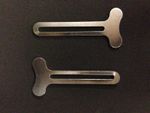 2 KEY TUBE SQUEEZERS PAINT HAIRDRESSING TOOTHPASTE SAVER BEAUTY SALON TINTING