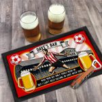 Personalised Bar Runner Sunderland Football Fan Rubber Beer Mat Home Pub SBR85