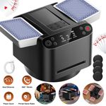 360° Rotating Mixing and Dealing Cards Card Shuffler and Dealer Card Shufflers