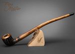 Mr. Brog WOODEN TOBACCO SMOKING PIPE Lotr Gandalf Hobbit 151 CHURCHWARDEN 14" RR
