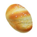 Durable Multicolor Bread Model Toy for Kids Early Learning and Home Display