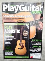 Guitar Techniques / Play Guitar Now / Acoustic DVD + Tuition Book - 2013