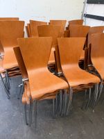 Set of 54 Stacking Chairs/Catering Bistro Canteen Café Dining Restaurant Chairs