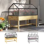 Raised Garden Bed with Cold Frame Greenhouse