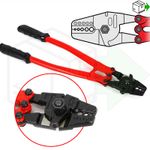 NEW Steel Wire Rope Bench Swaging Press Crimp Cutting Multi Tool Ferrrule Swager