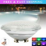 RGB Colorful LED Swimming Pool Light Bulb Embedded Type Underwater Lamp Par56