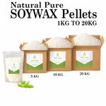 Natural Soy Wax Pellets for Pillar Candle Making – Premium Quality Wax