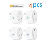 Smart Home Compatibility Plug UK  Adapter WiFi Socket APP Control Energy Meter