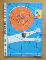 1954 World Cup AUSTRIA v URUGUAY 3rd/4th Play-Off *VG Cond Football Programme*