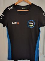 VR46 Team Sky MotoGP T-shirt - Black - Women's Size Large - BNWT