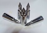 ALPINE SPIKE FERRULES 6 SIZES 17mm-22mm for WALKING / SHOOTING / HIKING STICKS.