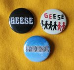 Geese (indie rock / Cameron Winter) three 25mm button badges. Free UK postage!