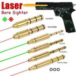 Tactical Laser Bore Sight .177/22LR/.223Rem/.38spl/.45ACP Red/Green Boresighter