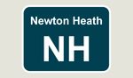 1x Newton Heath Train Depot Sticker/Decal 100 x 77mm 