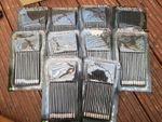 120X Anglo Arms Pistol Crossbow Bolts 10 X 12 Pack 6.5" Plastic Bolts 1.8" Vanes