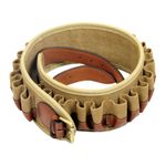 SPC Heritage shotgun cartridge belt 12g or 20g - 25 carts canvas leather
