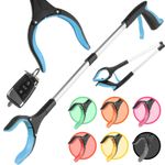 81cm/31" Reacher Grabber Tool - Long Reach Litter Picker Pick Up Mobility Tool