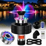 Pond Aerator with 5-Color RGB Lighting