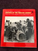 Motor car racing book Grand Prix Origins of the Ferrari Legend