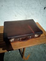 Circa 1920s Ashona Regular Warranted Leather Solid Vintage Brief Case Rare Find