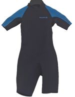 Olaian Kids Shortie Wetsuits 1.5mm Navy/Blue Size 8 Years for Children