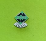 2001 NW200 North West 200 Supporters Club Motorcycle bike badge pin lapel