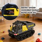 1:50 Panther T14R Electric RC Crawler Dump Truck RTR Tracked Tipper Toys Radio
