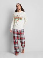 Primark Home Alone Pure Cotton Checked Pyjamas Sizes S-XXL