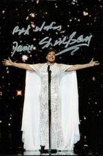 Dame Shirley Bassey Hand Signed 6x4 Photo Goldfinger James Bond Autograph + COA