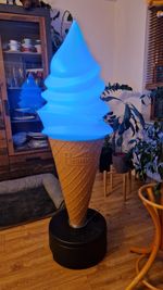Cone Display - Whipped Soft Ice Cream - Illuminated