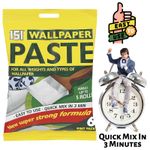 Wallpaper Paste 5 Roll Extra Strong Super Stick Adhesive Wall Paper Paste